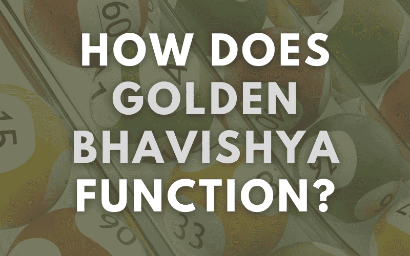 golden bhavishya lottery